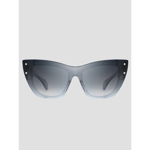 New BUGATTI 48L SCRY Cat-Eye Gradient Grey Crystal Women Sunglasses Authentic main image 5